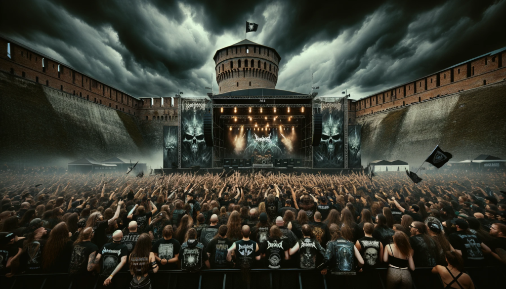 Brutal Assault 2024 The Ultimate Convergence Of Heavy Sounds Haborym X   DALL·E 2023 12 12 20.17.30 A Powerful And Iconic Scene For Brutal Assault 2024 Set In A Historic Fortress Setting Thats Characteristic Of The Festival. The Image Is Imbued Wit 1024x585 